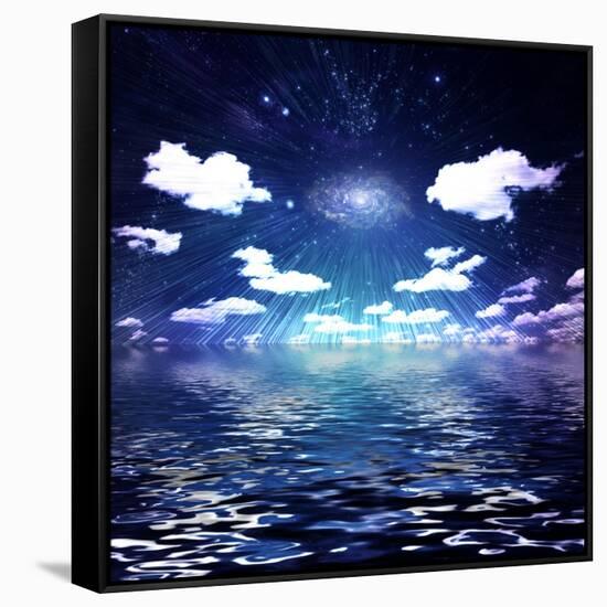 Starlight-rolffimages-Framed Stretched Canvas