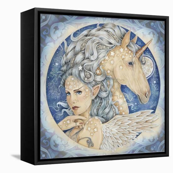 Starlight-Linda Ravenscroft-Framed Stretched Canvas