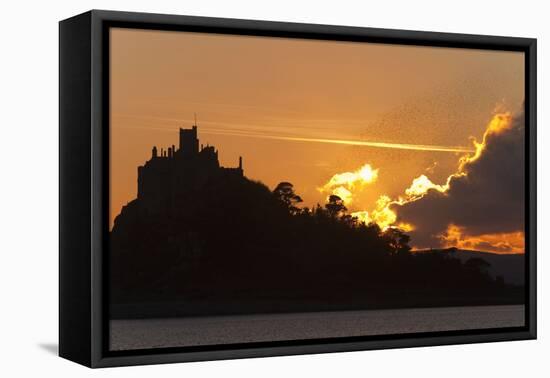 Starlings Going to Roost-null-Framed Stretched Canvas