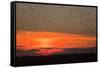 Starlings Going to Roost-null-Framed Stretched Canvas