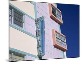 Starlite Hotel, Ocean Drive, Art Deco District, Miami Beach, South Beach, Miami, Florida, USA-Fraser Hall-Mounted Photographic Print