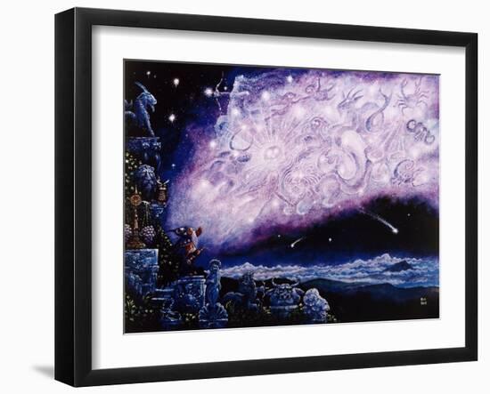 Starman-Bill Bell-Framed Giclee Print