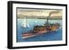 Starnberger See, Salondampfer München, Segelboot-null-Framed Giclee Print