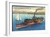 Starnberger See, Salondampfer München, Segelboot-null-Framed Giclee Print