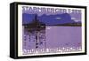 Starnberger See-null-Framed Stretched Canvas