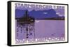 Starnberger See-null-Framed Stretched Canvas