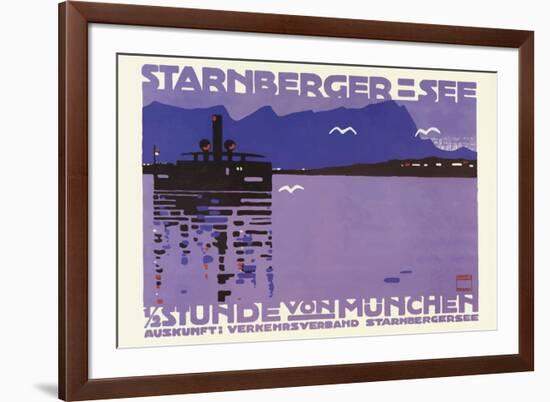 Starnberger See-null-Framed Giclee Print