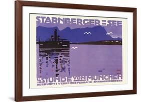 Starnberger See-null-Framed Giclee Print