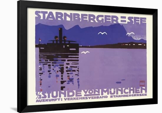 Starnberger See-null-Framed Giclee Print