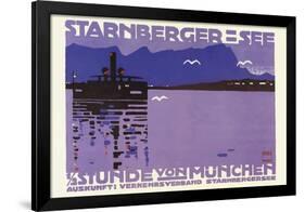 Starnberger See-null-Framed Giclee Print