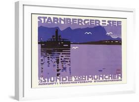 Starnberger See-null-Framed Giclee Print