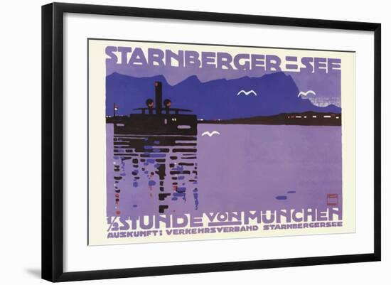 Starnberger See-null-Framed Giclee Print