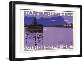 Starnberger See-null-Framed Giclee Print