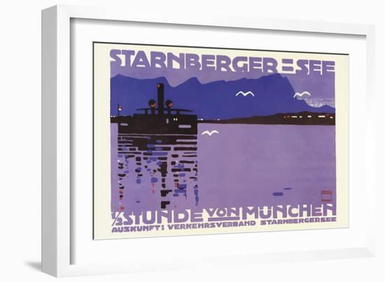 Starnberger See-null-Framed Giclee Print