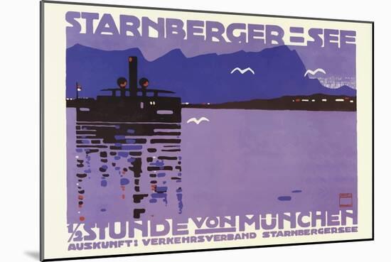 Starnberger See-null-Mounted Giclee Print