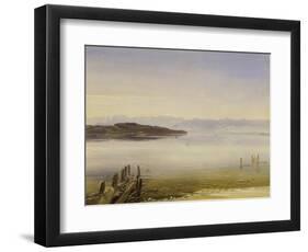 Starnberger See-Christian Ernst Bernhard Morgenstern-Framed Giclee Print