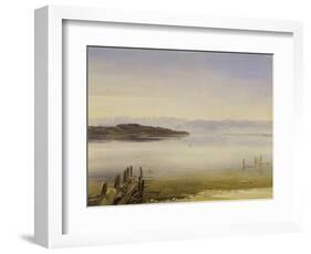 Starnberger See-Christian Ernst Bernhard Morgenstern-Framed Giclee Print