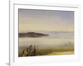 Starnberger See-Christian Ernst Bernhard Morgenstern-Framed Giclee Print