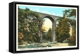 Starruca Viaduct, Lanesboro, Pennsylvania-null-Framed Stretched Canvas