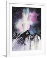 Starruption Galaxy Landscape-Michelle Faber-Framed Giclee Print