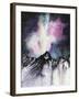 Starruption Galaxy Landscape-Michelle Faber-Framed Giclee Print