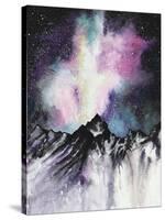 Starruption Galaxy Landscape-Michelle Faber-Stretched Canvas