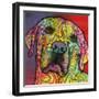 Starry Lab-Dean Russo-Framed Giclee Print