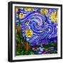 Starry Night 1-Howie Green-Framed Giclee Print