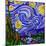 Starry Night 1-Howie Green-Mounted Giclee Print