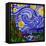 Starry Night 1-Howie Green-Framed Stretched Canvas