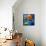 Starry Night 1-John Nolan-Framed Stretched Canvas displayed on a wall