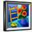 Starry Night 1-John Nolan-Framed Premium Giclee Print