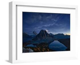 Starry Night at Mount Assiniboine-Yan Zhang-Framed Photographic Print