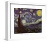 Starry Night, c.1889-Vincent van Gogh-Framed Art Print