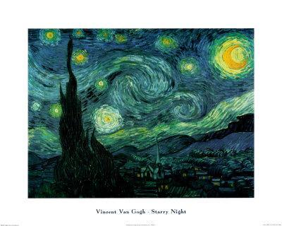 Starry Night, c.1889' - Gogh | AllPosters.com
