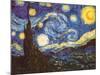 Starry Night, c.1889-Vincent van Gogh-Mounted Art Print
