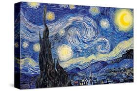 Starry Night, c.1889-Vincent van Gogh-Stretched Canvas