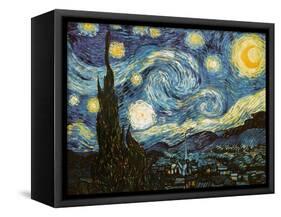 Starry Night, c.1889-Vincent van Gogh-Framed Stretched Canvas