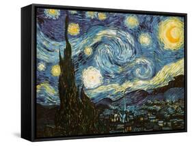 Starry Night, c.1889-Vincent van Gogh-Framed Stretched Canvas