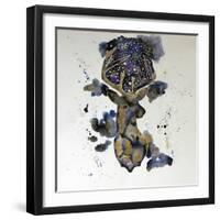 Starry Night Deer-Lauren Moss-Framed Giclee Print