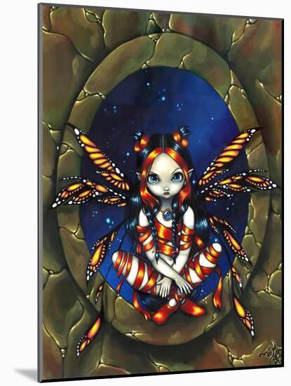 Starry Night Fairy-Jasmine Becket-Griffith-Mounted Art Print