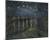 Starry Night On The Rhone, 1888-Vincent Van Gogh-Mounted Giclee Print