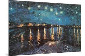 Starry Night over the Rhone, c.1888-Vincent van Gogh-Mounted Poster