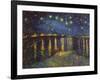 Starry Night over the Rhone, c.1888-Vincent van Gogh-Framed Art Print