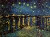 Starry Night Over the Rhone, c.1888-Vincent van Gogh-Lamina Framed Art Print