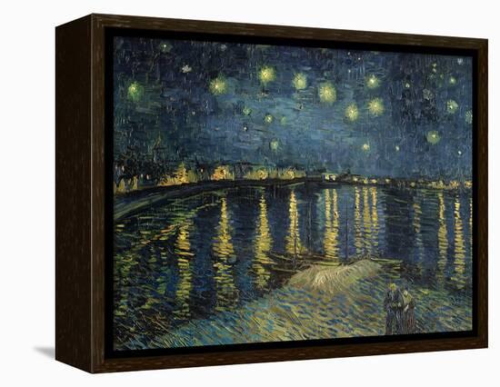 Starry Night over the Rhone, c.1888-Vincent van Gogh-Framed Stretched Canvas