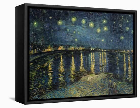 Starry Night over the Rhone, c.1888-Vincent van Gogh-Framed Stretched Canvas