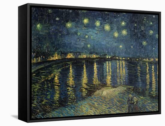 Starry Night over the Rhone, c.1888-Vincent van Gogh-Framed Stretched Canvas