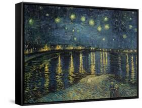Starry Night over the Rhone, c.1888-Vincent van Gogh-Framed Stretched Canvas