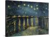 Starry Night over the Rhone, c.1888-Vincent van Gogh-Stretched Canvas